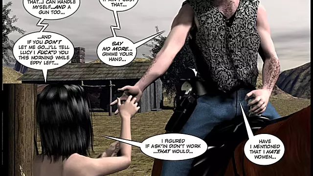 3D Comic: Six Gun Sisters. 5
