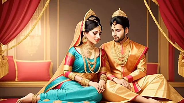 Hentai cartoon fantasy featuring steamy scenes with Indian aunty Rozestybypass99