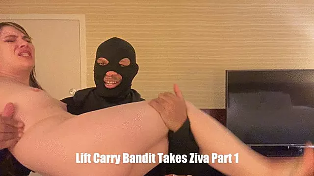 Ziva Fey In: Lift Carry Bandit Takes Ziva Part 1 Bondage Lift Carry Groping Nude Hand Over Mouth WMV