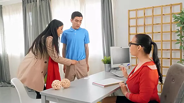 Sofia Uncages Jordis Chastity Cock