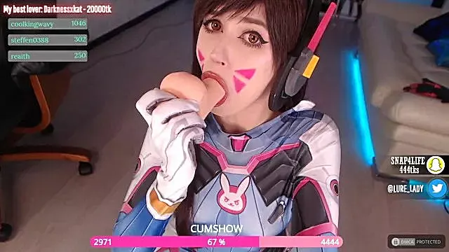 Cosplay Babe Blowjob Cute Fuck Machine