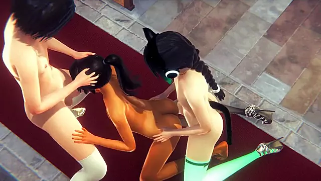 سكس انمي ثلاثي الابعاد, اسيوية شرجي وضع معلقة, اسيوي مص زبار, مص قضيب يابانى, انمي سكس صدر كبير