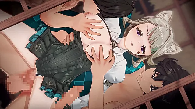 Anime porn, lynette, genshin impact