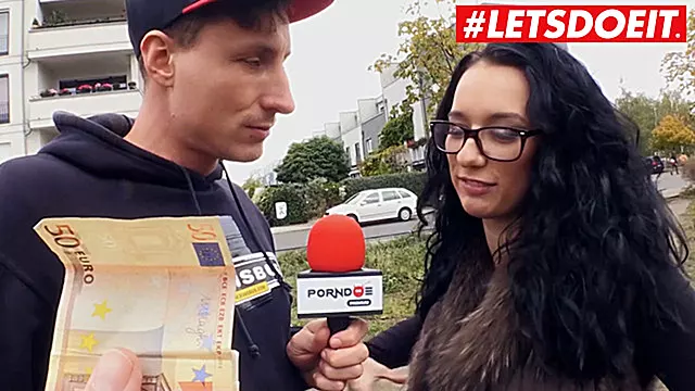 German Teen Lilly Foxx Picked Up For Big Ass Car Sex