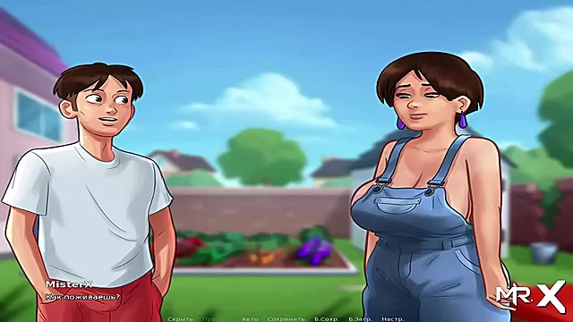 Exhausted Teen Gives Her Milk in Summertime Saga Anime Adventure