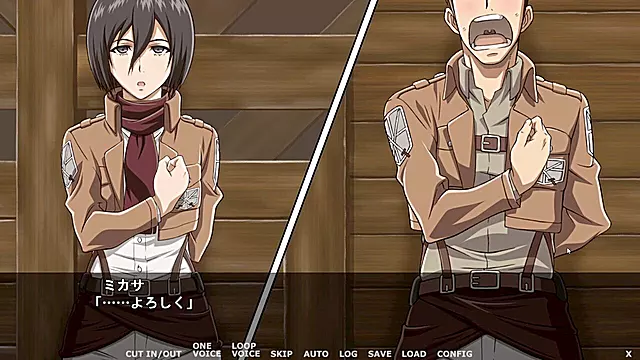 Amateur Mikasa Ackerman gives a mind-blowing blowjob in this Asian hentai
