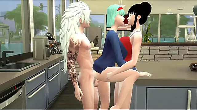 Madara's Kitchen Orgy With Naruto Friends Ends In Wild Anal Creampie Fest