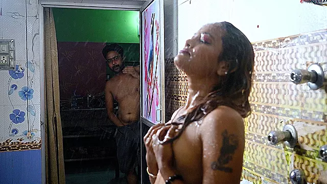 Desi Hot Bhabhi and Her Devar Hardcore Sex in Bathroom When His Bahbhi Was Takikng a Bath Full Movie. Hindi Audio