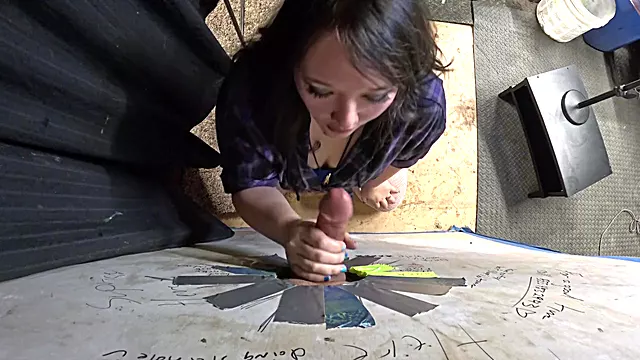 Thick Goth Asian Visits Glory Hole And Sucks Him Dry
