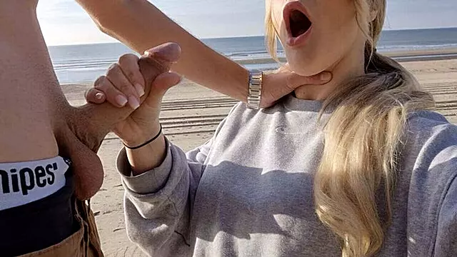 Blasen Am Strand, Großen Schwanz Reiten, Outdoor Blasen, Blowjob Titten, Reiten Cowgirl, Geiler Arsch