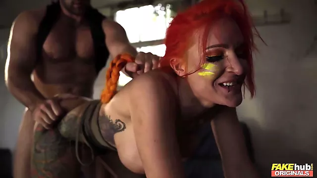 Max fucks Alexxa Vice after paintball contest