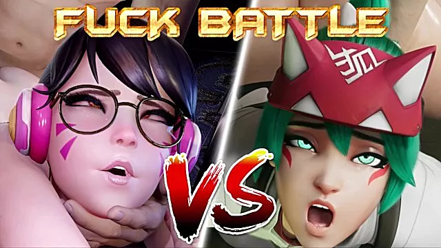 Car Toon - [hmv] Kiriko Vs - Fuck Battle - Rondoudou Media