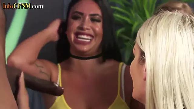 Cfnm Ir Babes Suck And Deepthroat Black Cock In Group