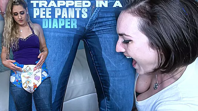 Trapped In A Pee Pants Diaper (HD MP4)