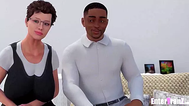 Stepdad Anally Wrecks Futa Stepsons Big Ass Gushing Cum Explosion