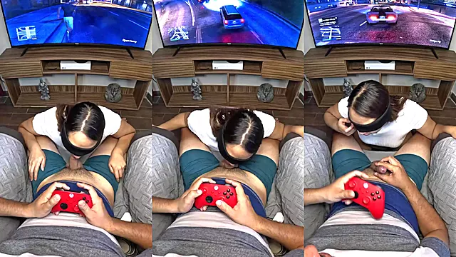 Video Game + Blowjob - Best Night Ever