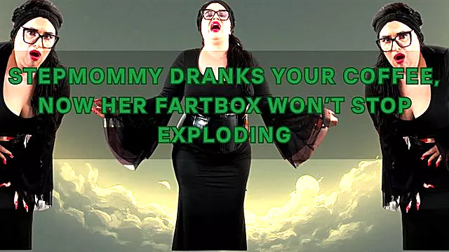 Stepmommy dranks your coffee, now her fartbox won t stop exploding mp4