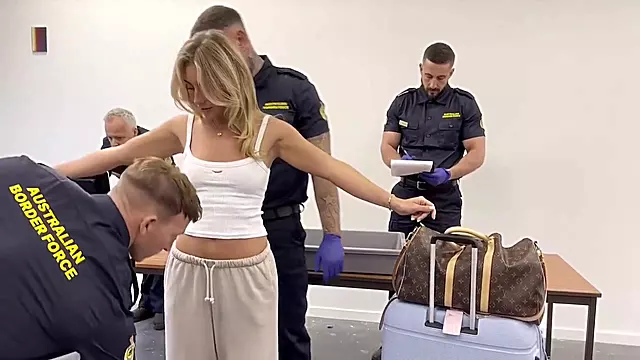 Bonnie Blue - New Gangbang By Airport Security Guards New (2025) Hardcore Roleplay Gangbang Pov Iluvy