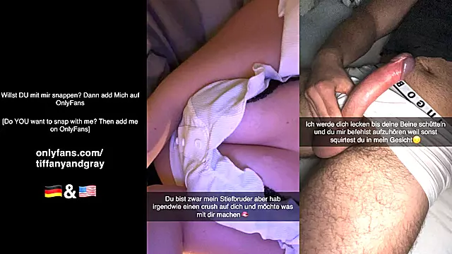 Girl wants to fuck Stepbrother on Snapchat German