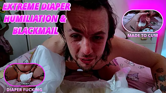 Caught Out Wearing Diapers and Humiliated & Blackmailed by Girlfriend (Featuring iWantMommySabrina & Teddy Dredd) [WMV]