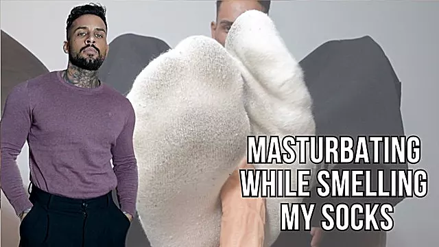 Masturbating while smelling my socks (custom clip) Lalo Cortez