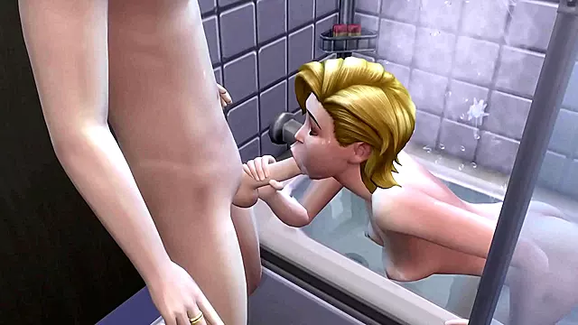 The Sims Friends Turn Lovers in Hot 3D Anime Yuri Adventure