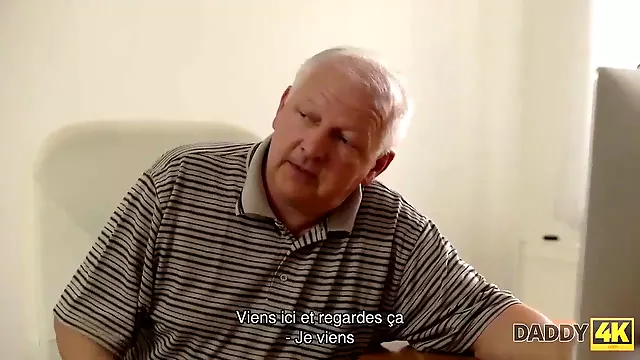 Tromper Attrapé, Ados Capturé, Papy Doigte, Ado Se Doigte, Vieux Papy, Hard Teen, Ados Regarde