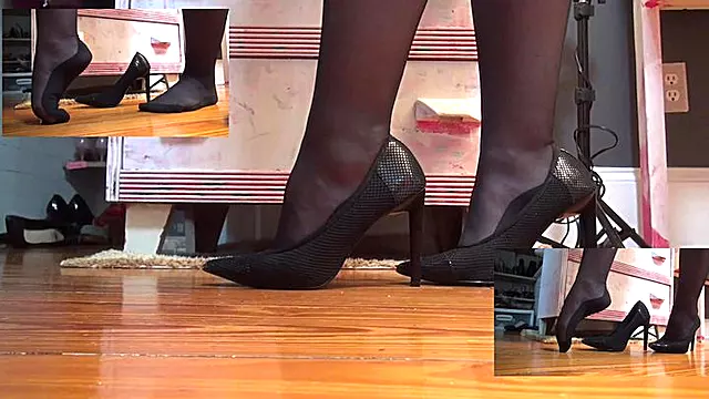 Bbw Små Bryster, Store Bryster Nylonstrømper, Smukke Fødder, Strømper Fetish, Patter, Stor Lille Røv