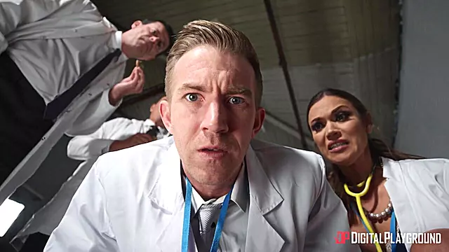 Danny D's Intense Hospital Encounter with Slim Beauty