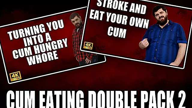Cum Eating Instruction Double Pack Vol 1 - 4k UHD 2160p - KingMarti
