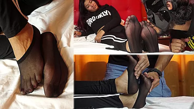 Gym Füsse, Füße, Nylonfüsse, Füße Riechen, Muedy Feet, Nylonfüsse Riechen, Nylons Riechen
