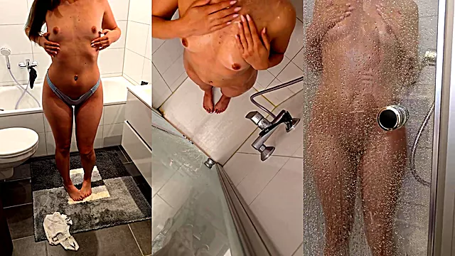 Taking a soapy shower for you