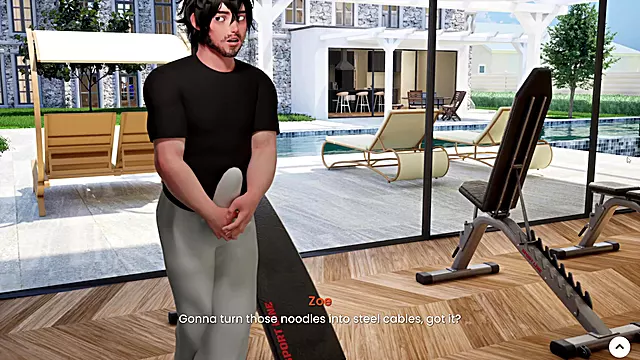 Accidentally Poked Siera's Ass With A Boner - Mansion Days Sex Game Part 6