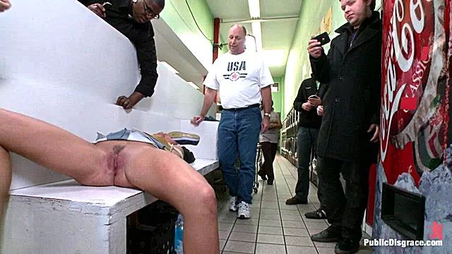 Filthy Whore Fucked at the Laundromat