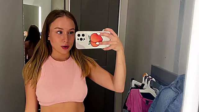 Loud Wet Pussy Fucking Teen Almost Caught In Target Fitting Room