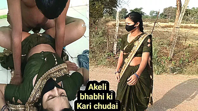 Cute Saree Bhabhi Gets Naughty with Her Devar for Hard Real Sex Hard Fucking in Hindi