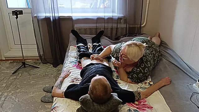 Neighbor sucks out every last drop of cum