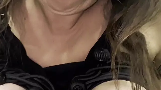 MILF in Bondage Milks Her Engorged Tits