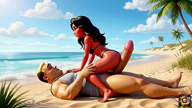 Beachside Passion at Sunset- Ai Hentai Asmr