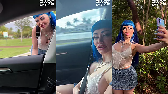 Jewelz Blu Is A WILD Woman When You Bring Her Outdoors