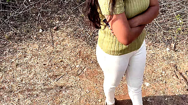 Indian Girl Tricked Into Rough Jungle Sex - Desi Teen Fucked Hard in Farm