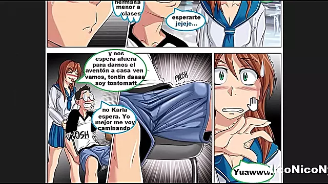Nerdy Boy Gets Freed From Accumulated Milk By Beautiful Anime Girl
