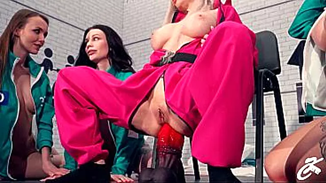 Lesbisk Anal, Anal Orgasme, Smuk Tøs, Lesbian Big Boobs Ridning, Busty Kvinder, Blonde Orgasm Kneppet