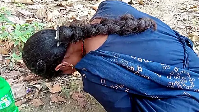 Village Desi Bhabhi Injoy in the Forest