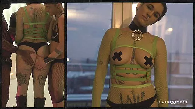 Hardwerk featuring Bishop Black and Curved Marvin's big ass clip