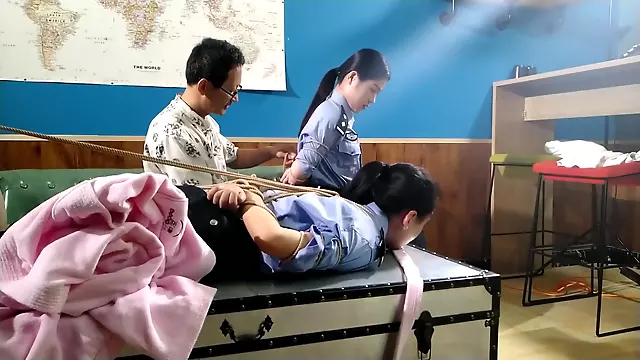 Asian Kim Brunette, Azjatka Obcasy, Azjatki, Joponki Bdsm, Chinki Bdsm, Bdsm Trójkąt, Chinki Wiązanie
