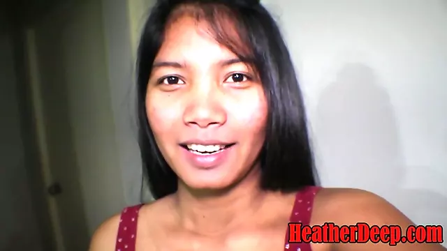 Heather Deep In 20 Week Pregnant Thai Teen Deepthroats Whip Cream Cock And Gets A Good Creamthroat