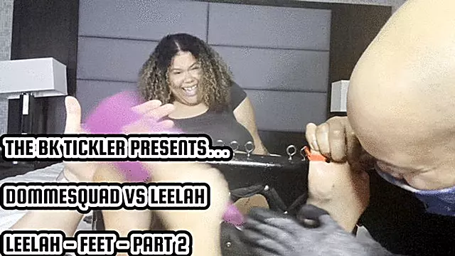 DOMMESQUAD VS LEELAH - LEELAH - FEET - PART 2