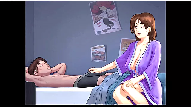 Funny mummy comedy with big boobs and a hot mom
