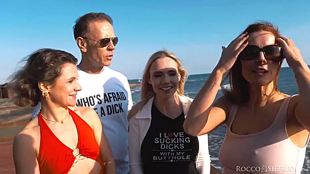 Rebel Meets Rebel - Rocco Siffredi, Georgia Koneva And Kelly Stafford